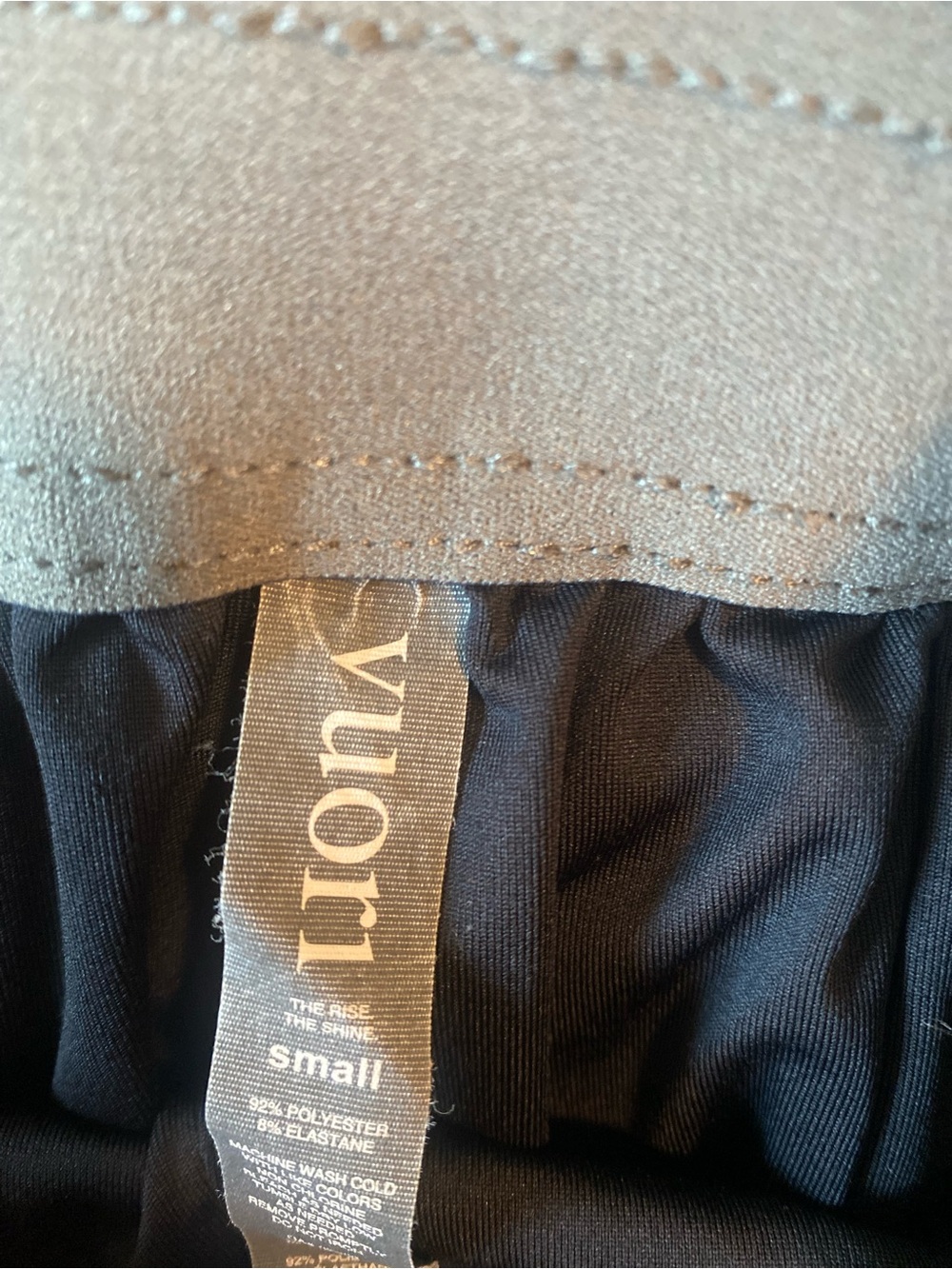 Vuori Men's Golden Mustard Swim Trunks with White Drawstring - Picture 5 of 5